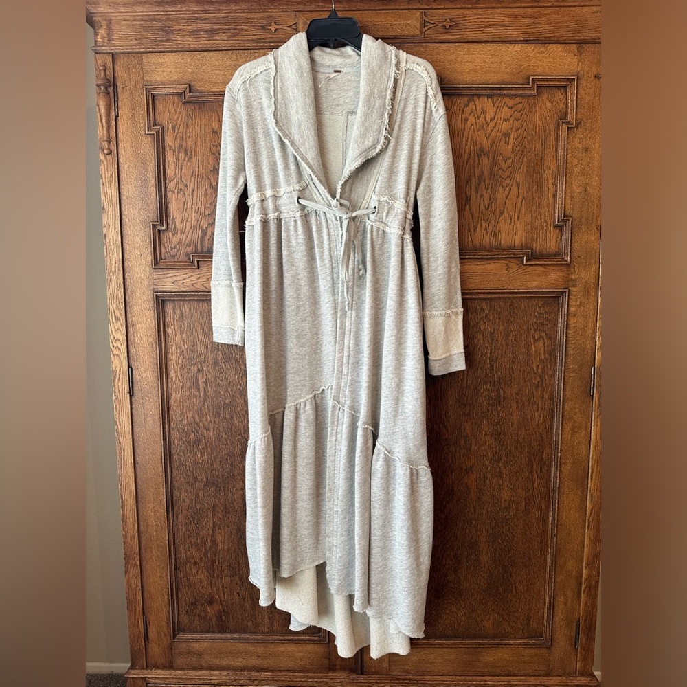 Cute Free People Duster / Long Cardigan